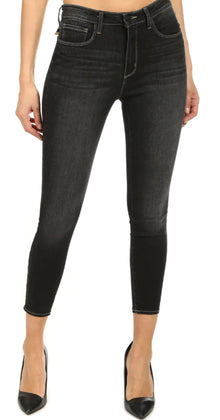 L’Agence Margot High Rise Skinny Jean - Faded Carbon