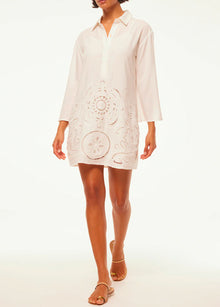 MISA Matias Dress - White