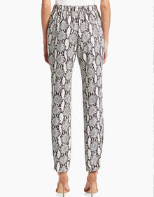 A.L.C. Elijah Python Print Silk Pants