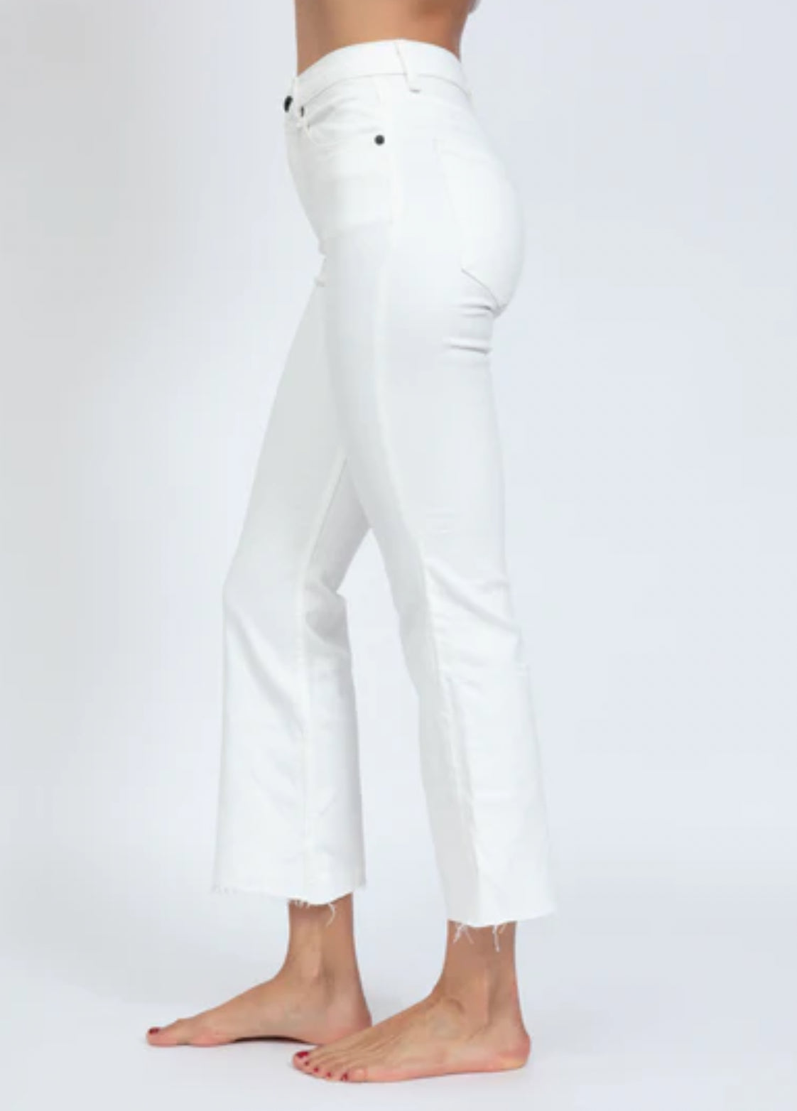 ASKK NY The Geek Crop Flare - Ivory