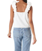 Crosby By Mollie Burch Dudley Tank - White Denim