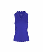 Vieux Jeu Lien Tank - Blue