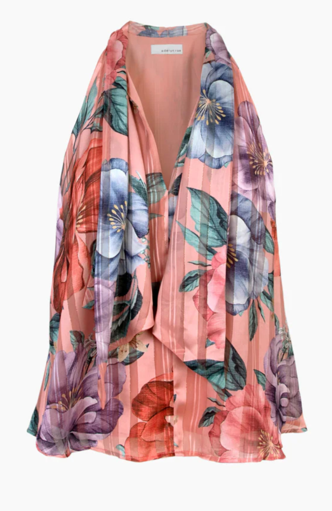 Adelyn Rae Sloan Tie Neck Halter Top