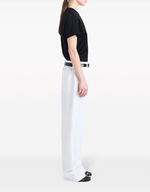 Proenza Schouler Joey Straight-Leg Trousers - White