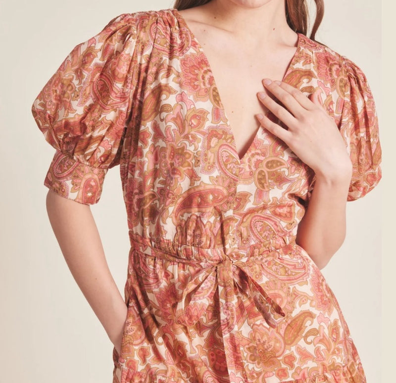 Trovata Arden Dress - Autumn Paisy