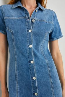 Rails Pasadena Dress - Cadet Blue