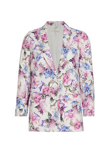 Cami NYC Owen Floral Linen-Cotton Blazer