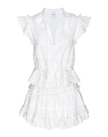 MISA Iliana Dress - White