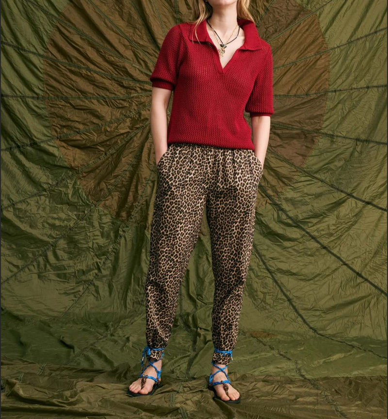Hod Paris Baobab Leopard Print Pants