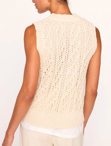 Brochu Walker The Otto Layered Tank - Egret