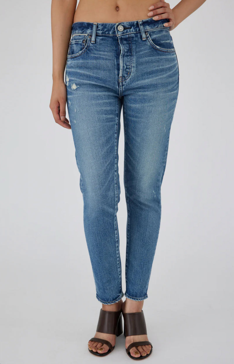 Moussy Vintage Avenal Tapered Jeans - Blue