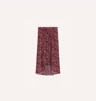 ba&sh Lenny Printed Skirt - Raisin