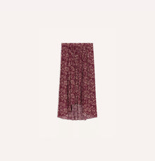 ba&sh Lenny Printed Skirt - Raisin