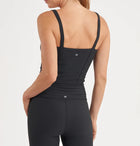 Thrive Société Rib Bra Tank - Black