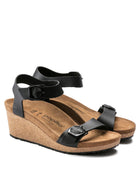 papillio by BIRKENSTOCK Soley Leather Sandal - Black