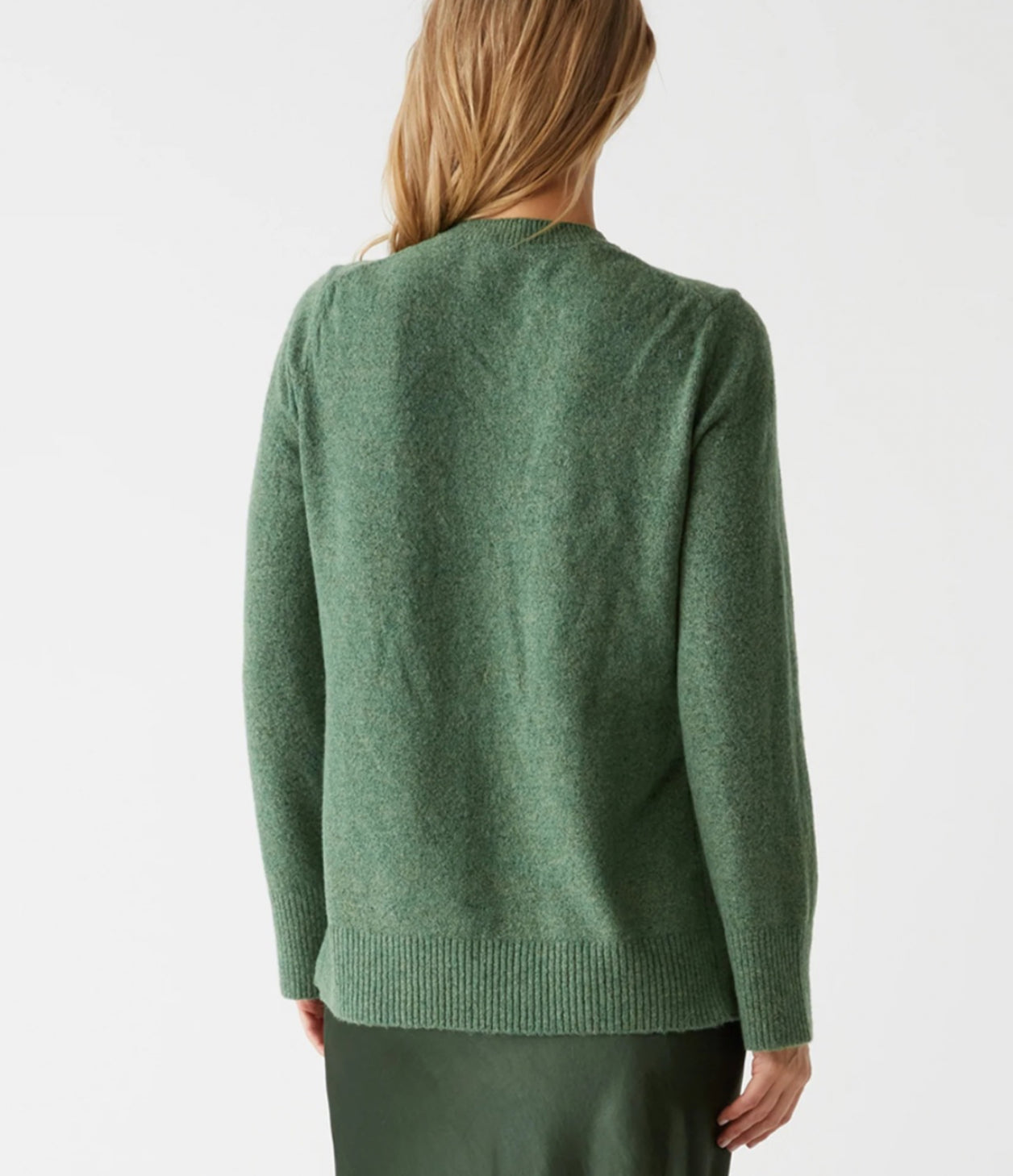 Michael Stars Imogen Crewneck Sweater - Spruce