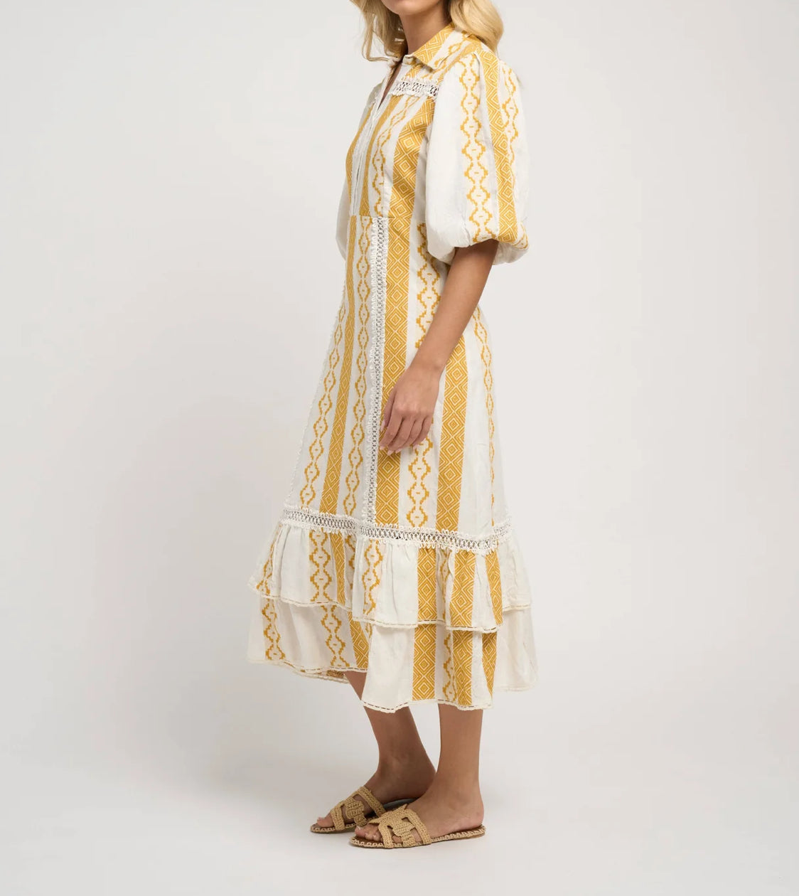 guadalupe Catalina II Dress - Yellow