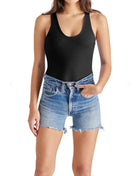 Steve Madden Lyra Sleeveless Bodysuit - Black