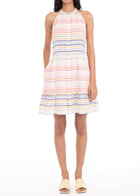 Banjanan Indigo Dress - Candy Stripe