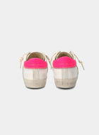 Philippe Model PSRX Low Sneaker - White & Fuchsia