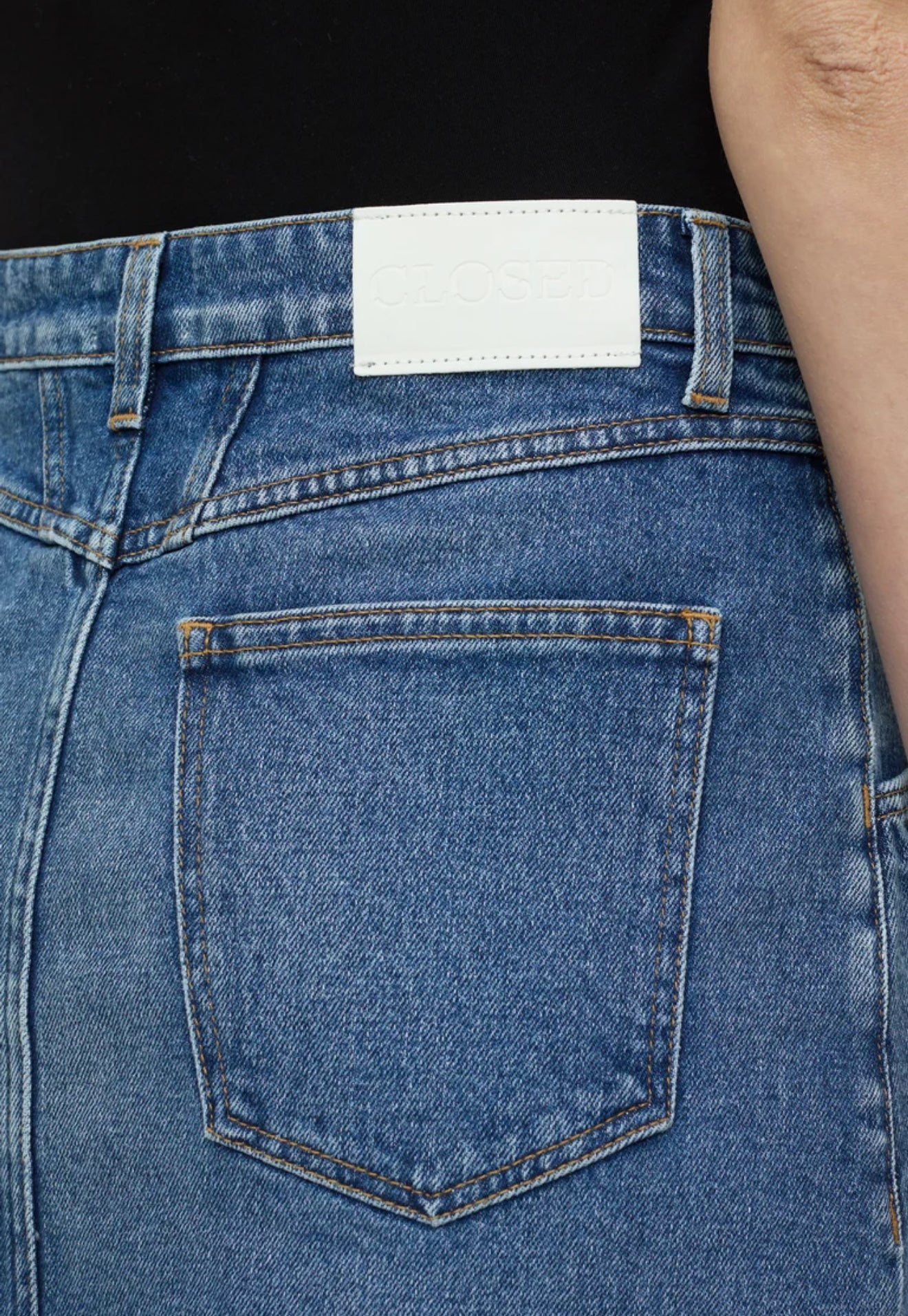 Closed Denim Skirt Stover-X - Mid Blue