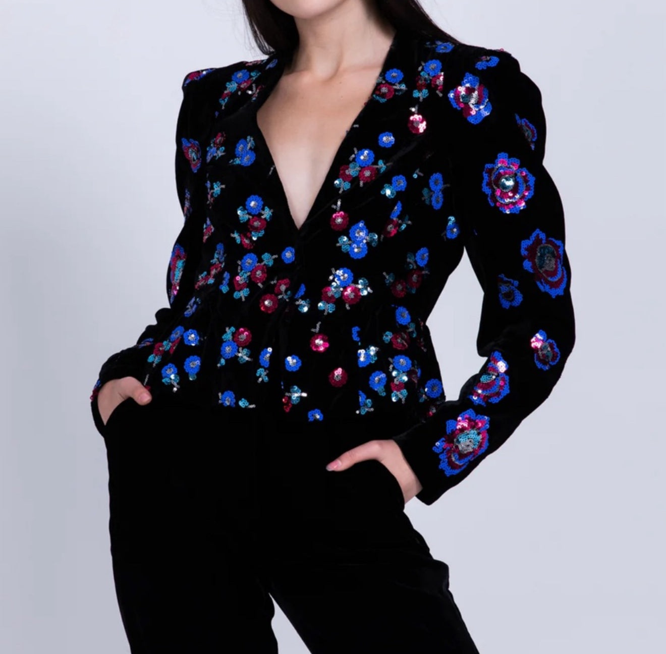 Sabina Musayev Ellery Jacket - Black