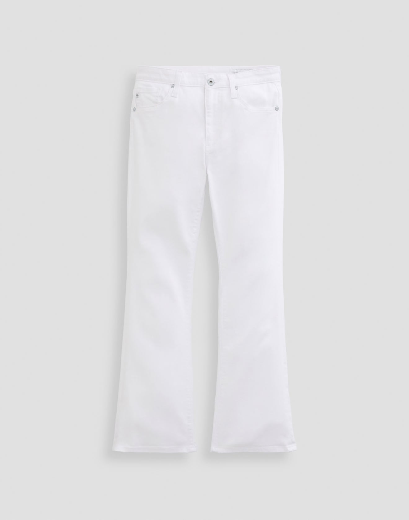 AG Jeans Farrah Mid-Rise Boot - Gallery White