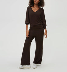 Michael Stars Gabriella V-Neck Top - Java