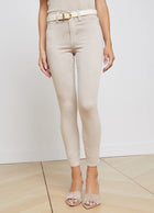 L’Agence Margot High Rise Skinny - Biscuit