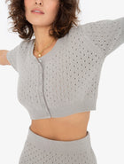 Callahan Knitwear Gillian Cardigan - Grey
