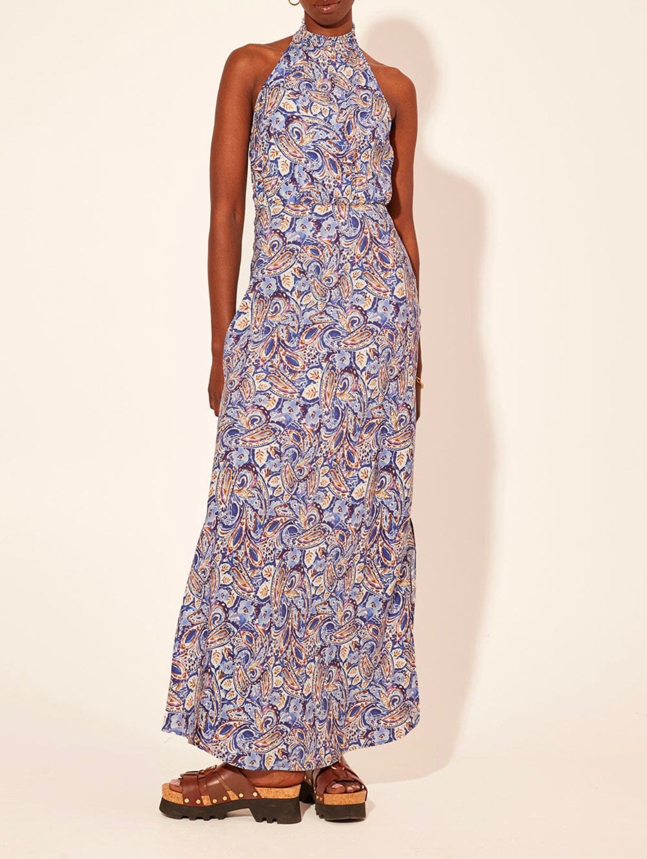 Kivari Dakota Watercolor Paisley Dress