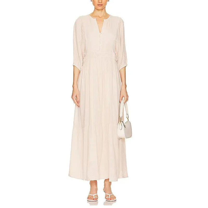 Michael Stars Felicity Dress - Cement