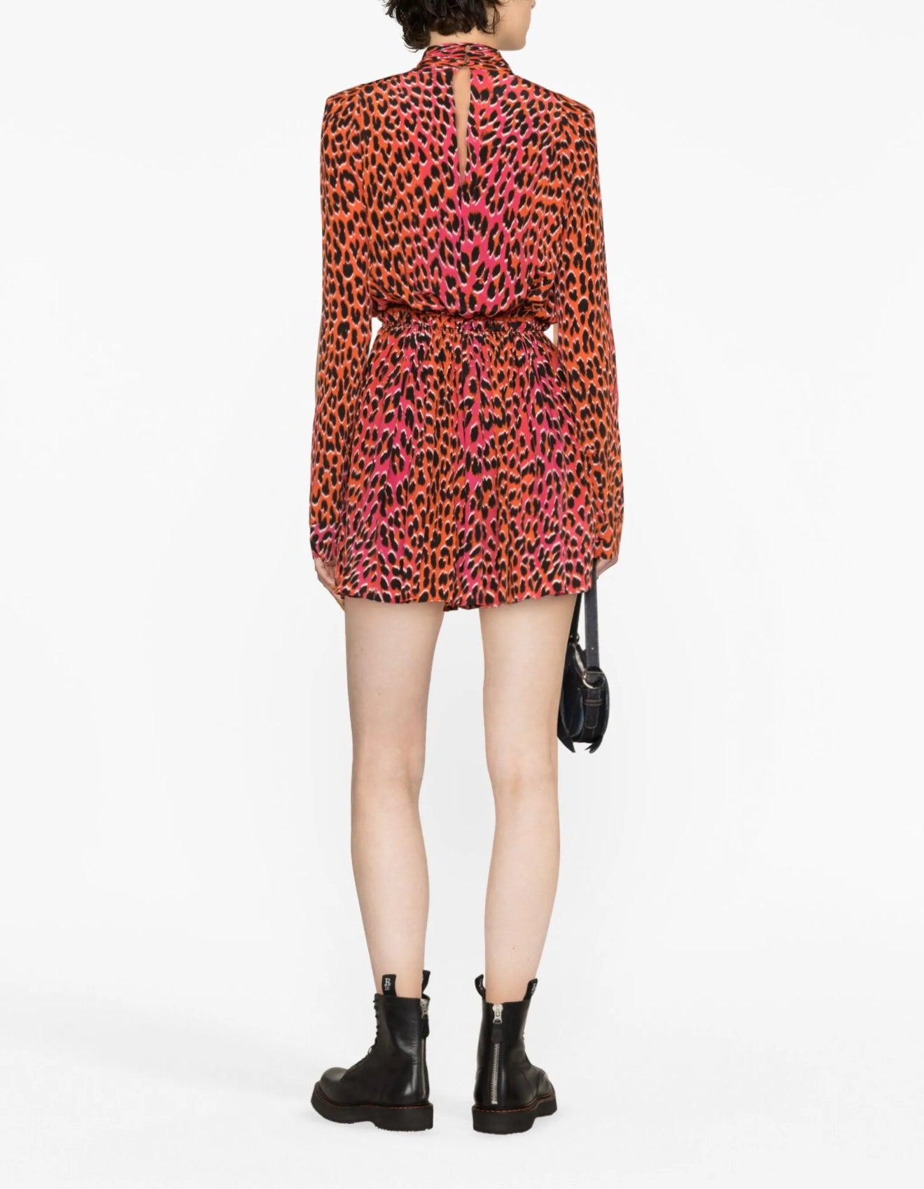 Zadig & Voltaire Ryde CDC Leo Twist Neck Smocked Waist
