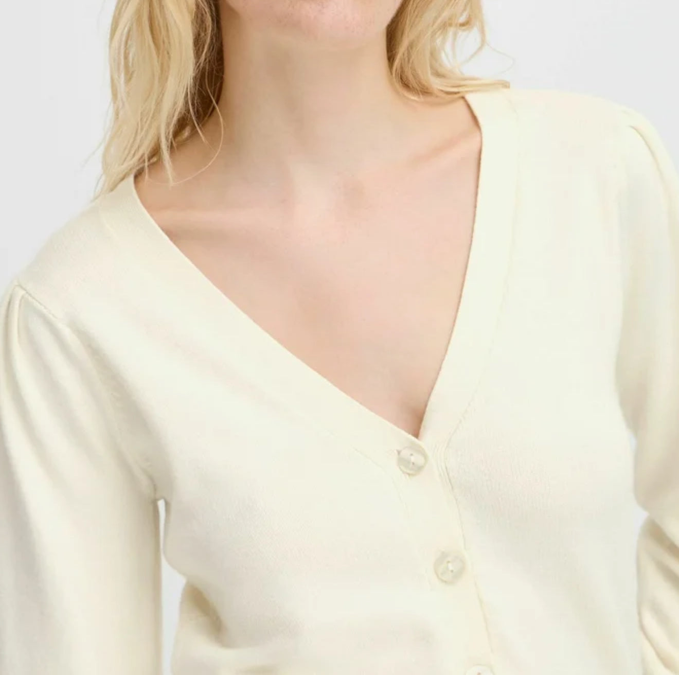 ICHI Ihsella Cardigan - Birch