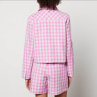 Baum und Pferdgarten Bijou Twill Jacket - Pink Copenhagen Check