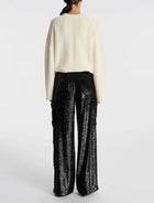 A.L.C Megan Sequin Cargo Pant - Black