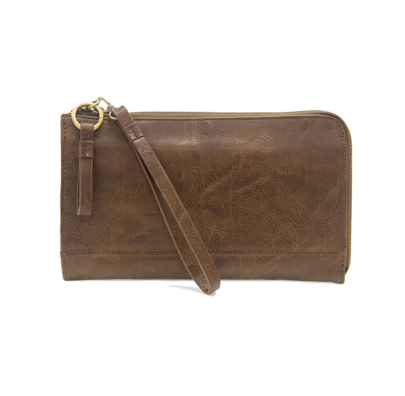 Joy Susan Karina Convertible Wristlet & Wallet - Walnut