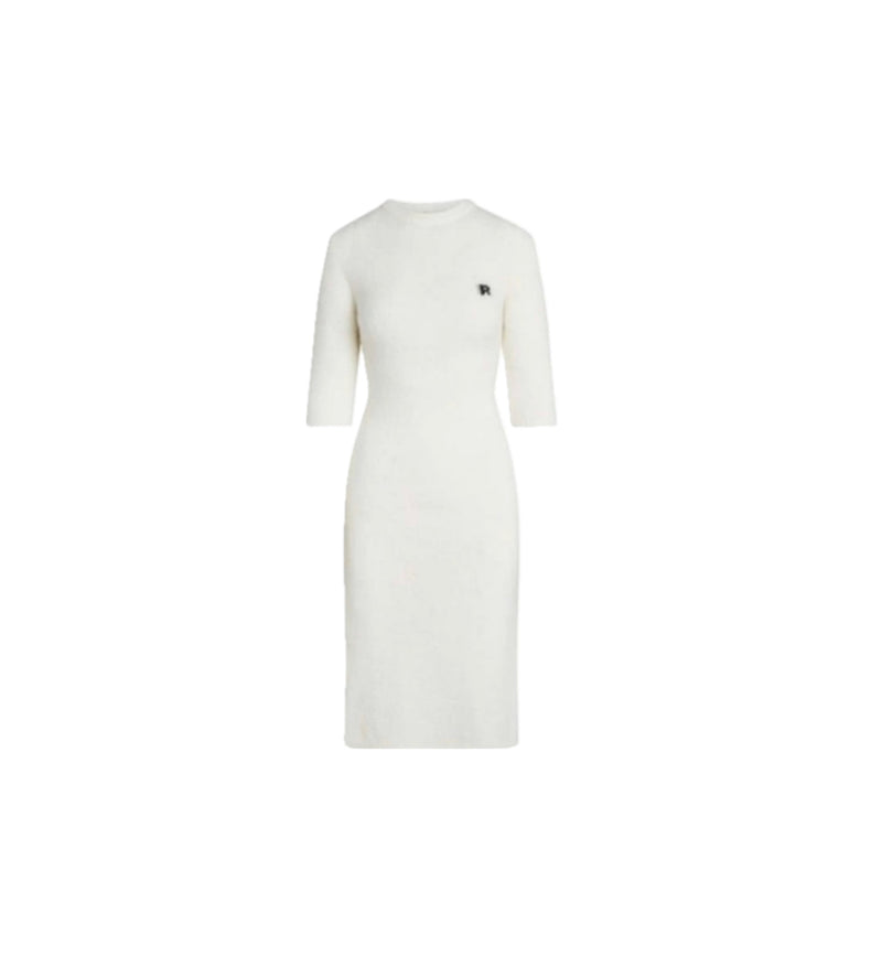 Ragdoll LA Fuzzy Dress - Ecru