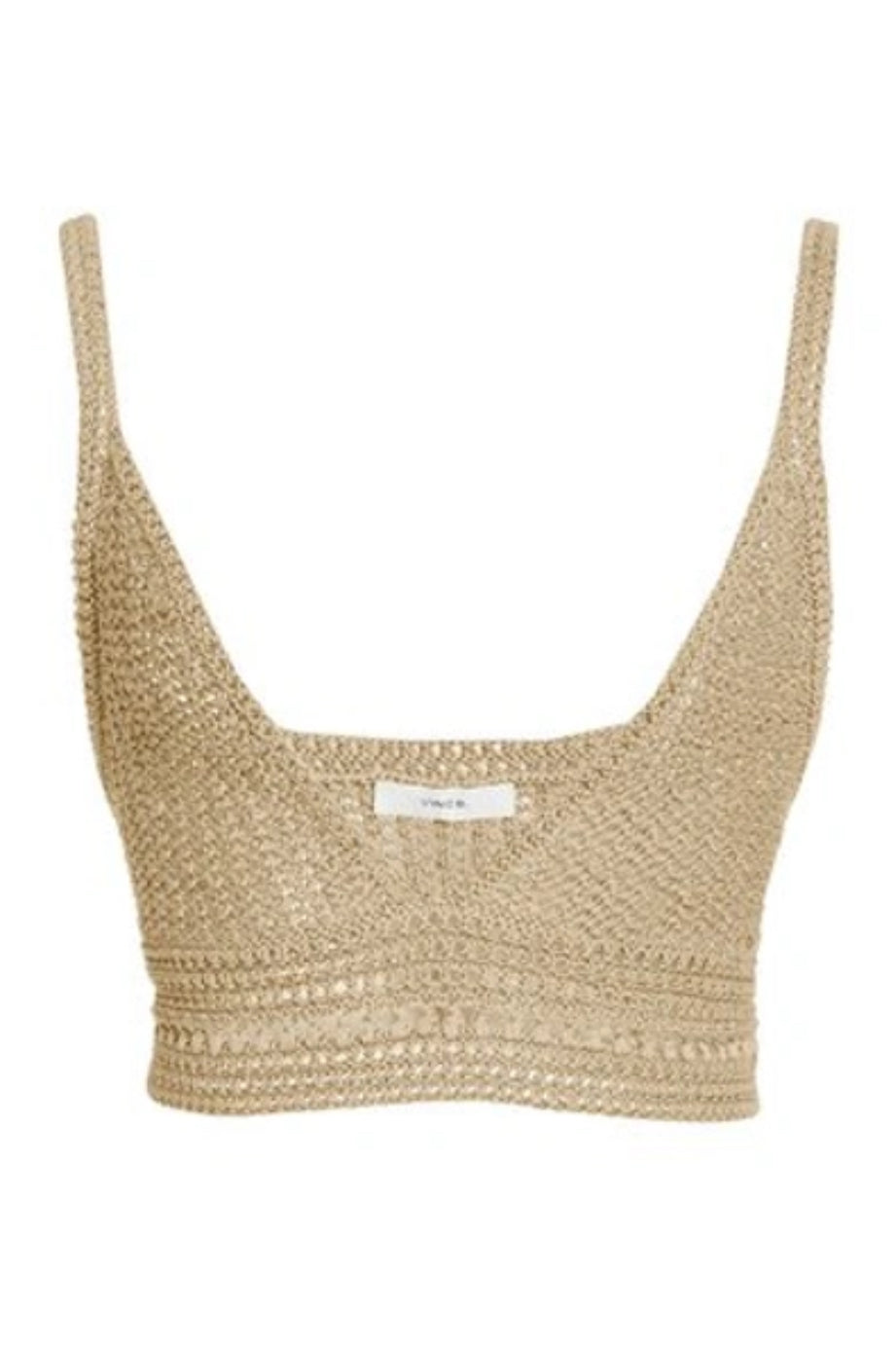 Vince Crocheted Bra Top - Neutral