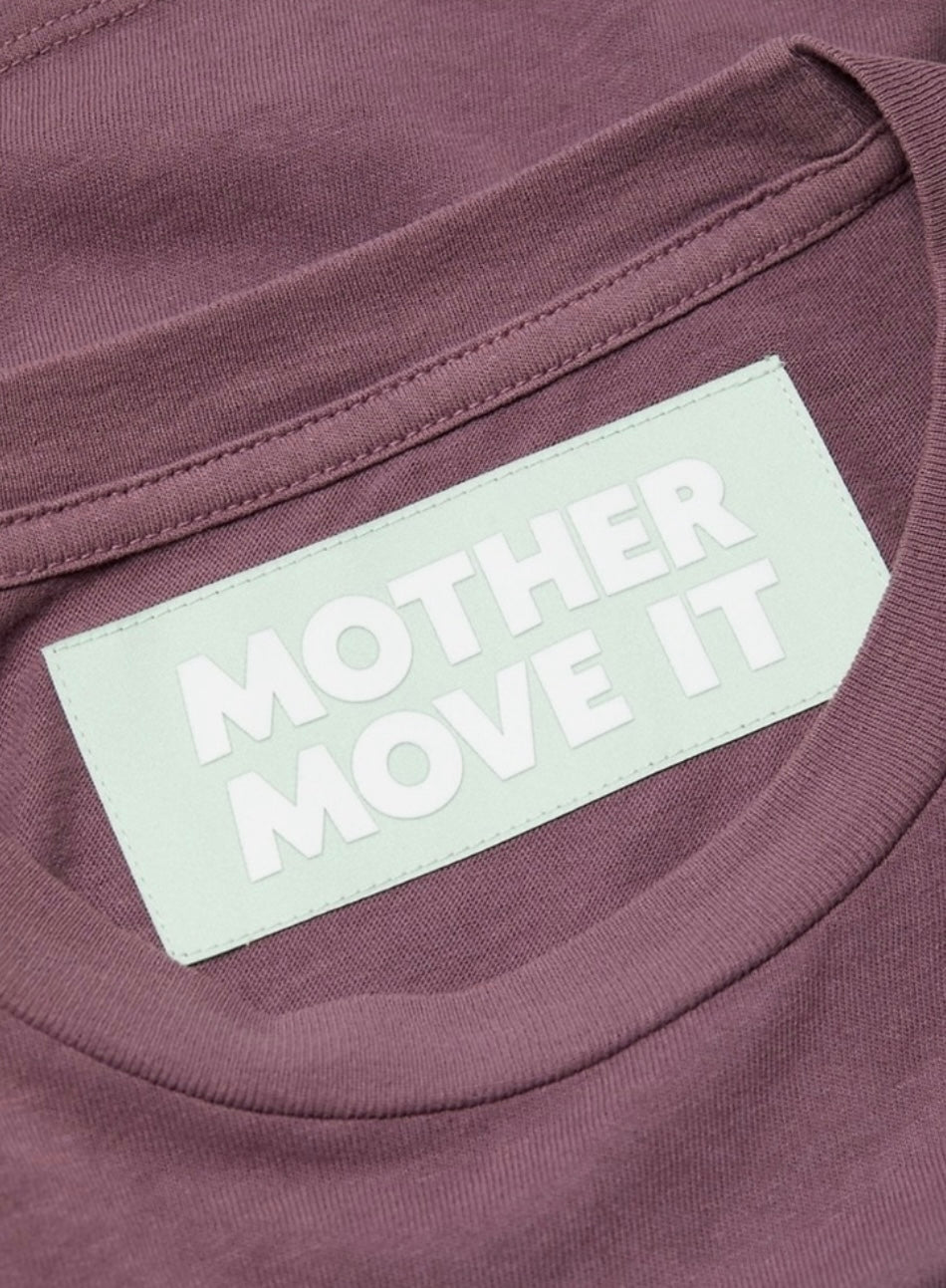 MOTHER Move It Twister Top - Mauve