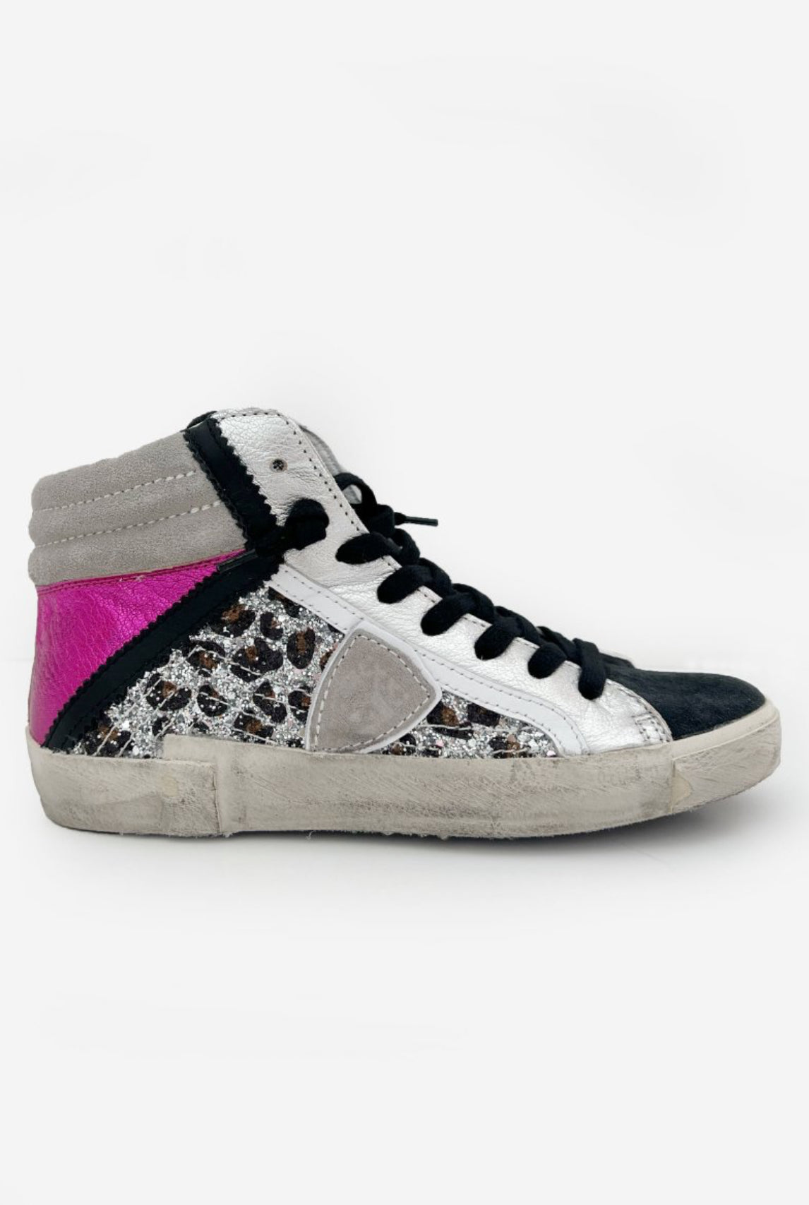 PRSX Leo Mixage Hi Top Sneaker - Leopard/Rose