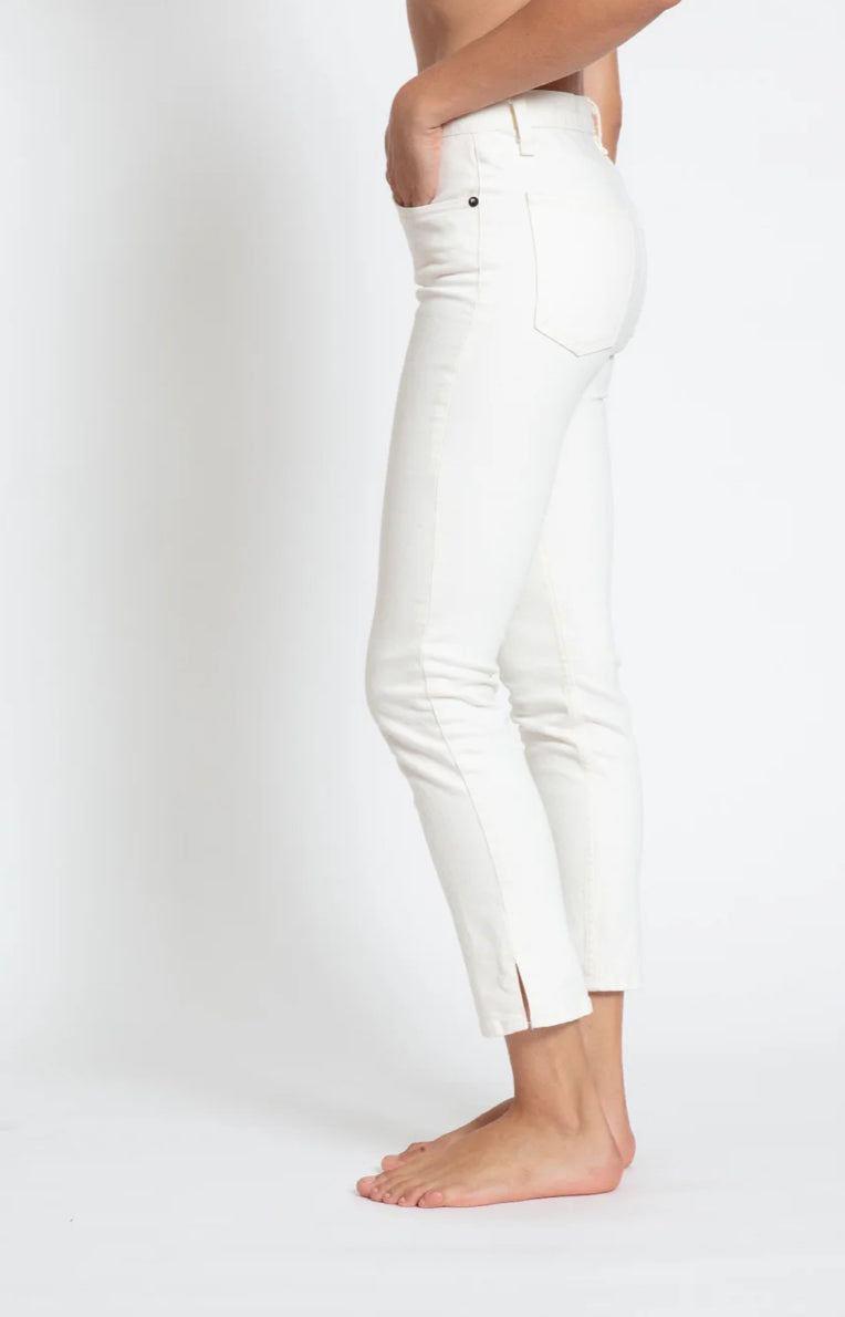 ASKK NY Mid Rise Straight - Ivory