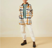 Monrow Plaid Shacket