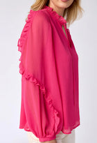 Crosby By Mollie Burch Ryland Blouse - Camellia