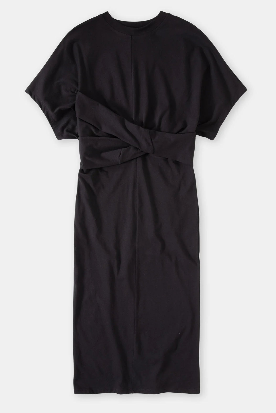 Closed Jersey Wrap Dress - Black