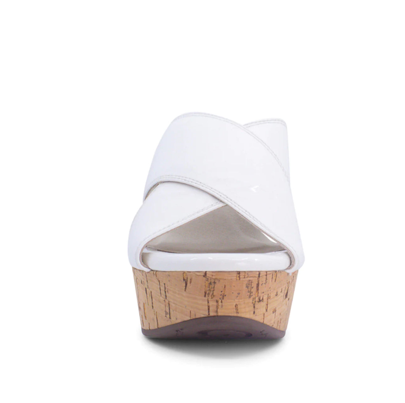 Chocolat Blu Winner Wedge - Patent White