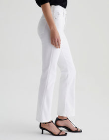 AG Jeans Farrah Mid-Rise Boot - Gallery White