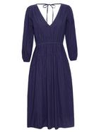 Nation Ltd Graciela Gathered Dress - Shadow Stripe