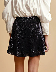 byTiMo Sequin Mini Skirt - Black