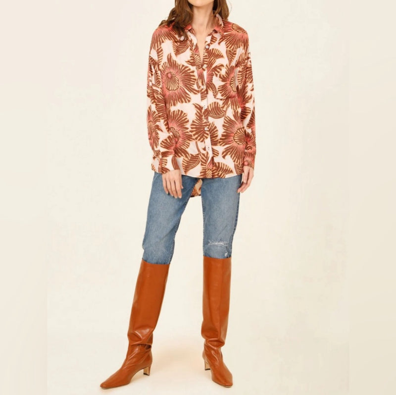 Omika Elisabetta Shirt - Cemile Fig
